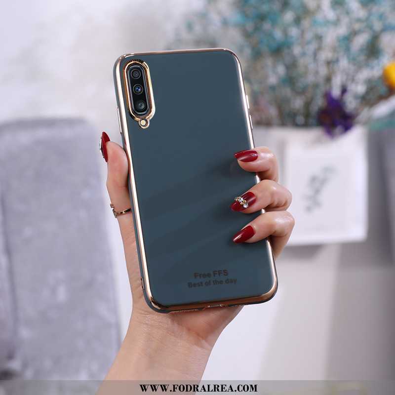 Fodral Samsung Galaxy A70 Skydd Mjuk Fodral, Skal Samsung Galaxy A70 Trend Grön