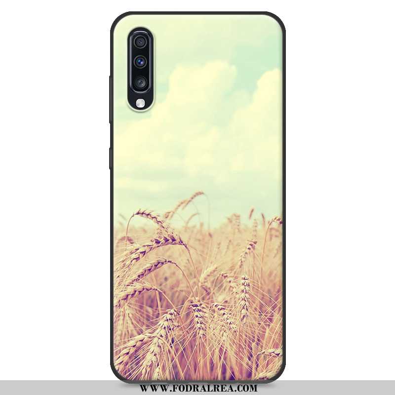 Fodral Samsung Galaxy A70 Trend Scratch Fodral, Skal Samsung Galaxy A70 Mjuk Skydd Gul