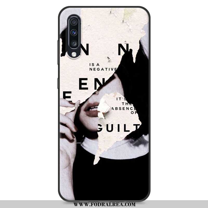 Fodral Samsung Galaxy A70 Trend Scratch Fodral, Skal Samsung Galaxy A70 Mjuk Skydd Gul