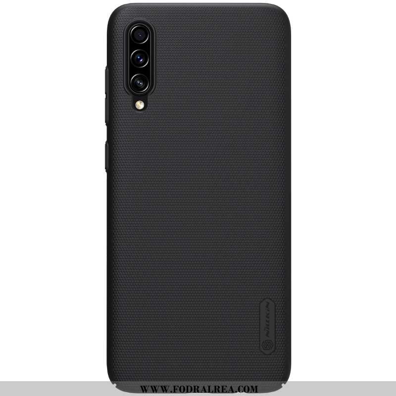 Fodral Samsung Galaxy A70 Tunn Mobil Telefon, Skal Samsung Galaxy A70 Skydd Nubuck Blå