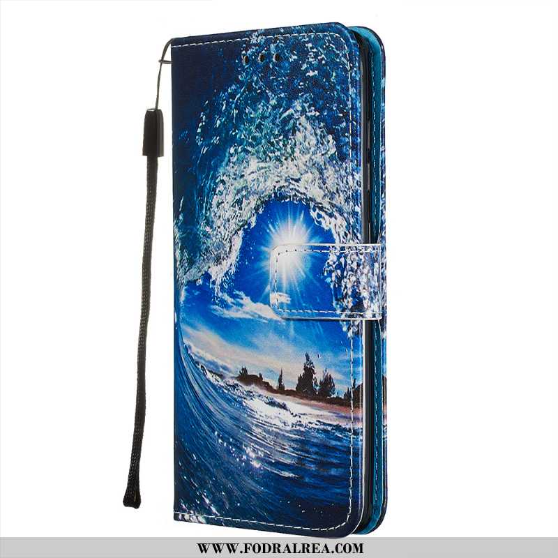 Fodral Samsung Galaxy A71 Personlighet Läderfodral Mobil Telefon, Skal Samsung Galaxy A71 Mjuk Kort 