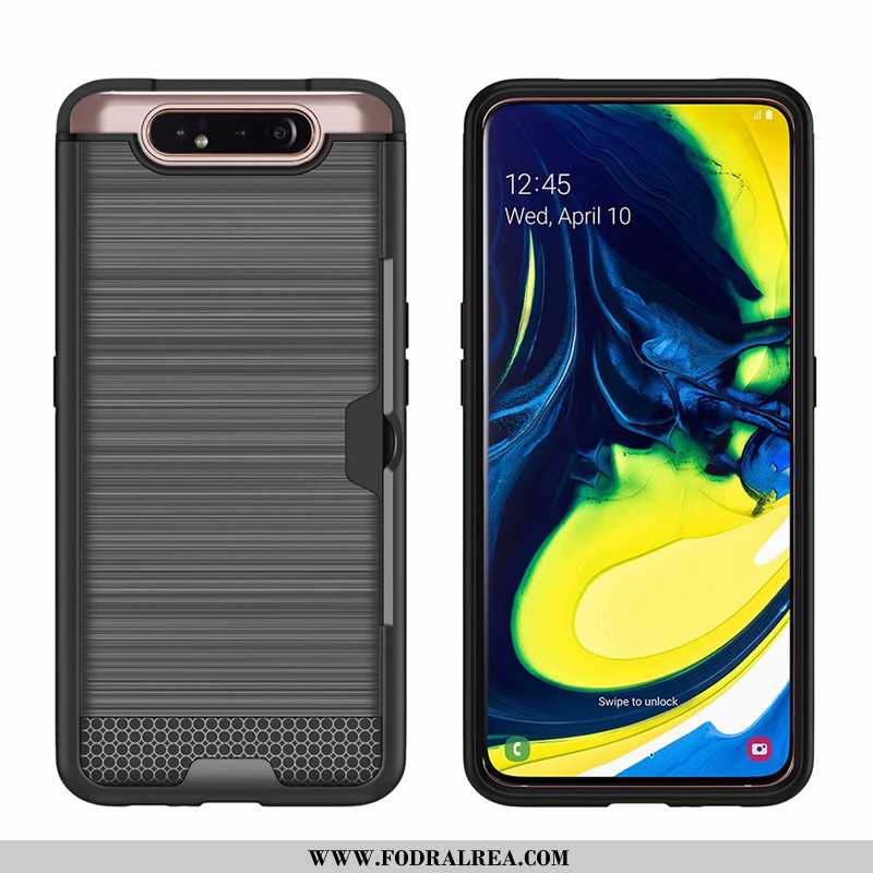 Fodral Samsung Galaxy A80 Skydd All Inclusive Skal, Skal Samsung Galaxy A80 Kreativa Svarta