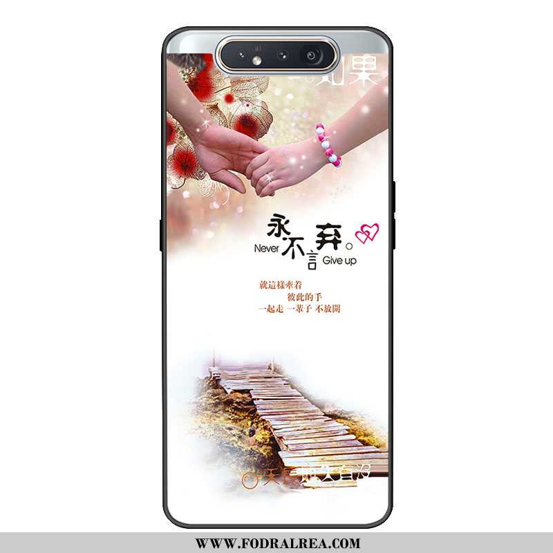 Fodral Samsung Galaxy A80 Trend Kyla, Skal Samsung Galaxy A80 Mjuk Stjärna Rosa