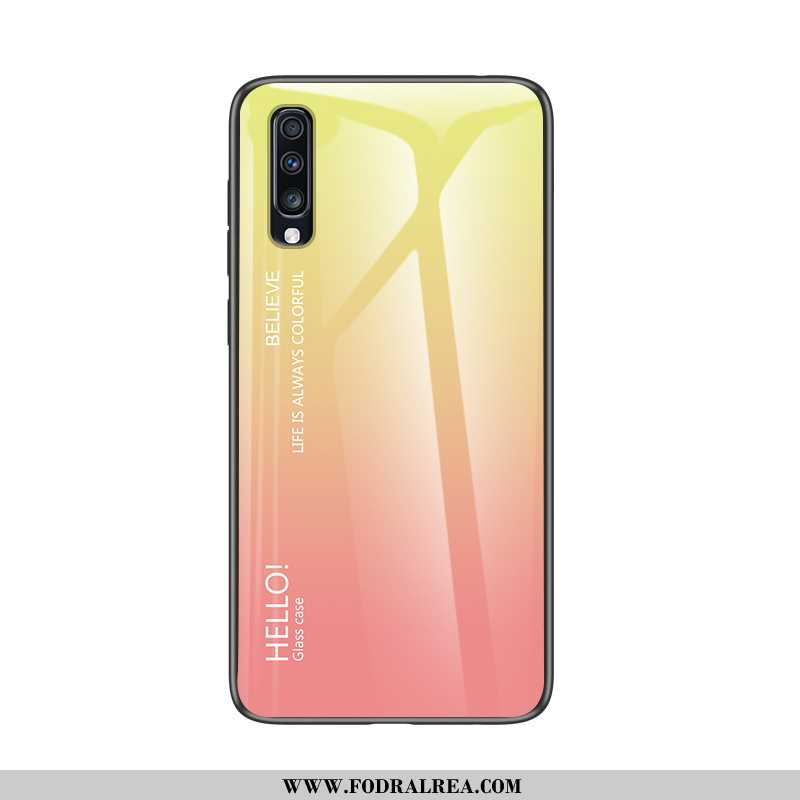 Fodral Samsung Galaxy A90 5g Super Net Red Glas, Skal Samsung Galaxy A90 5g Tunn Hård Svarta