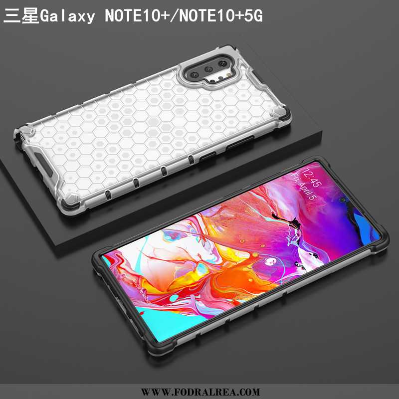 Fodral Samsung Galaxy Note 10+ Tunn Skal Transparent, Samsung Galaxy Note 10+ Skydd Grön