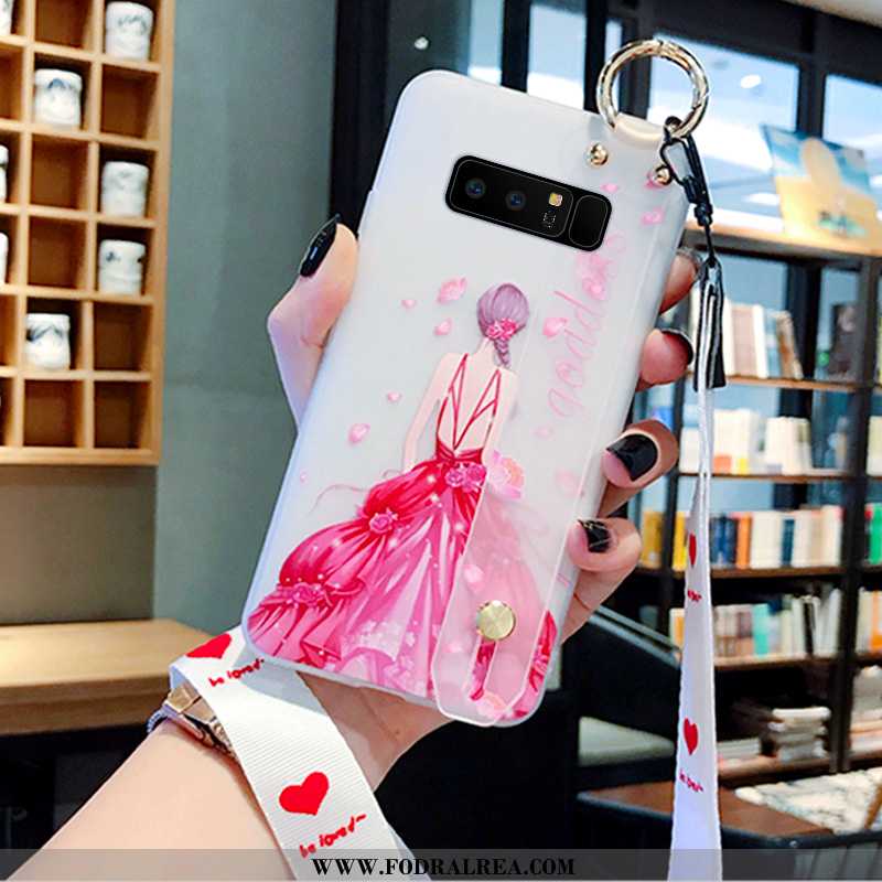 Fodral Samsung Galaxy Note 8 Personlighet Skal Skydd, Samsung Galaxy Note 8 Kreativa Rosa