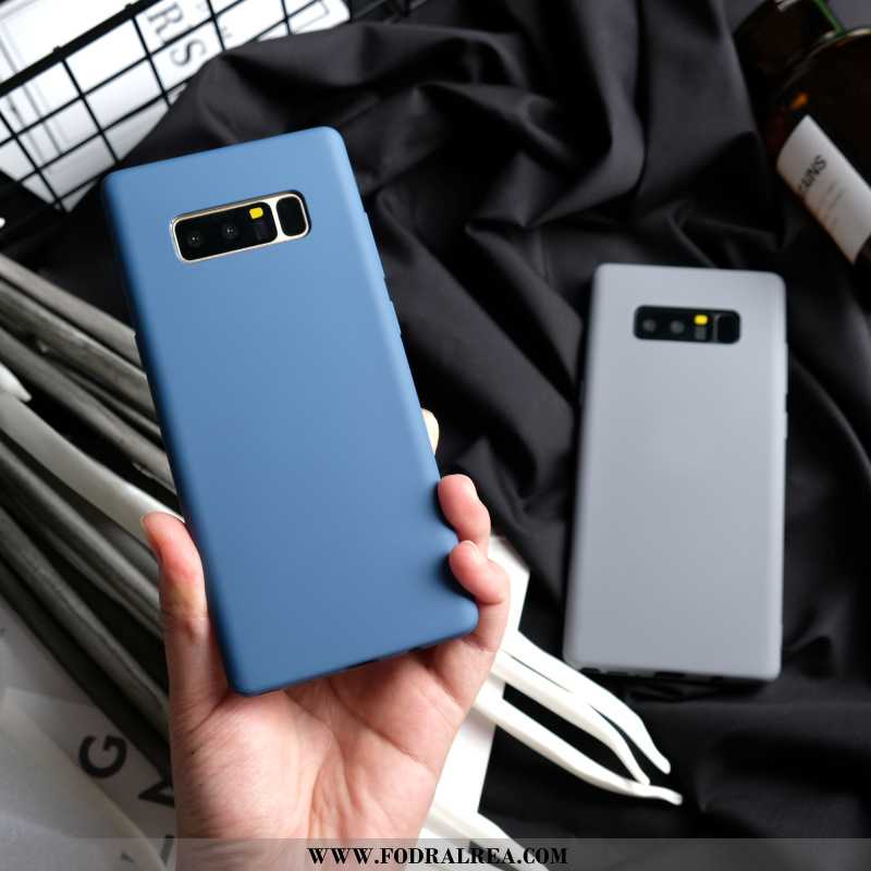 Fodral Samsung Galaxy Note 8 Silikon Mjuk Skal, Skal Samsung Galaxy Note 8 Skydd Kreativa Blå