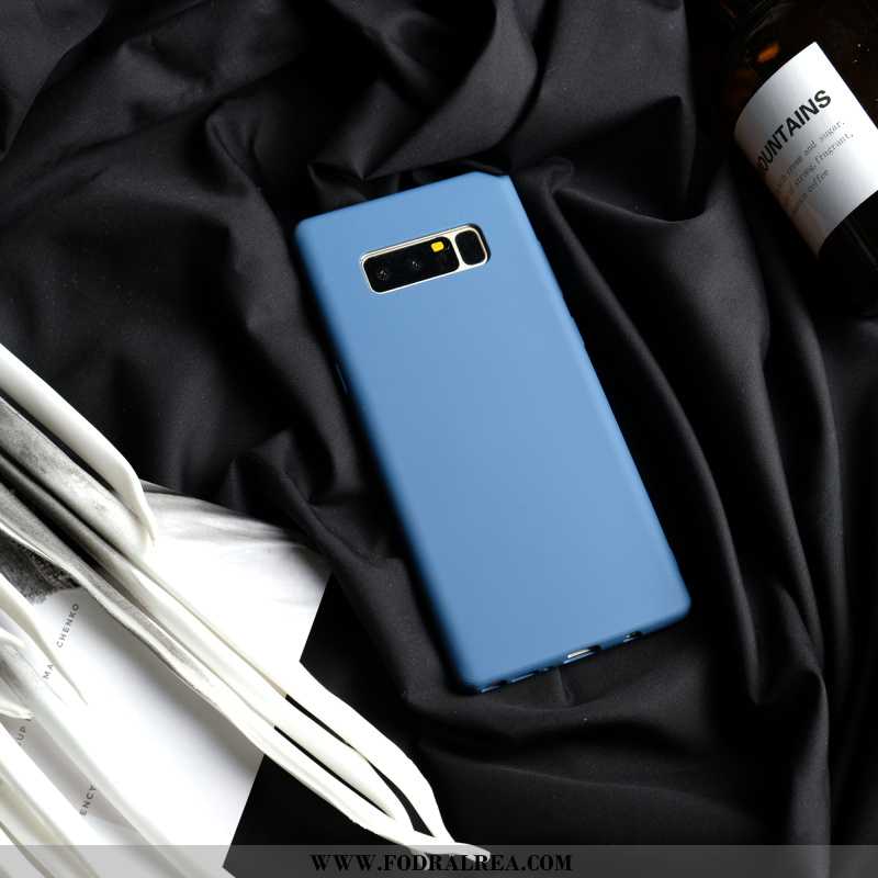 Fodral Samsung Galaxy Note 8 Silikon Mjuk Skal, Skal Samsung Galaxy Note 8 Skydd Kreativa Blå