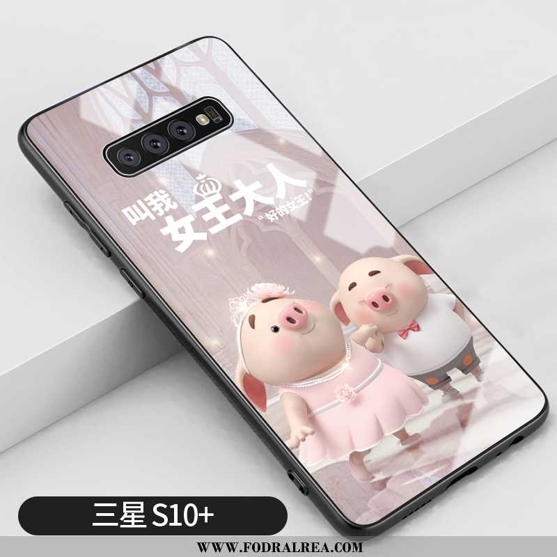 Fodral Samsung Galaxy S10+ Kreativa Rosa Trend, Skal Samsung Galaxy S10+ Tecknat