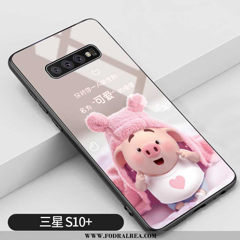 Fodral Samsung Galaxy S10+ Kreativa Rosa Trend, Skal Samsung Galaxy S10+ Tecknat