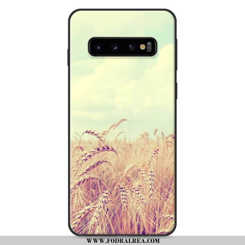 Fodral Samsung Galaxy S10 Vacker Silikon, Skal Samsung Galaxy S10 Mjuk Stjärna Vita