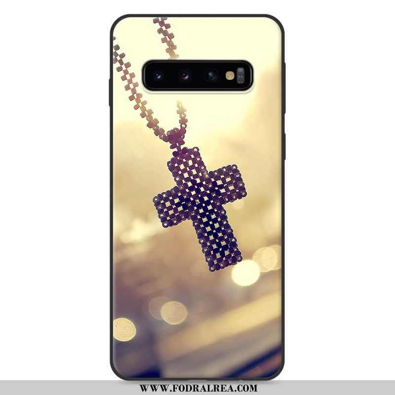 Fodral Samsung Galaxy S10 Vacker Silikon, Skal Samsung Galaxy S10 Mjuk Stjärna Vita