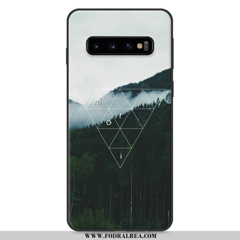 Fodral Samsung Galaxy S10 Vacker Silikon, Skal Samsung Galaxy S10 Mjuk Stjärna Vita