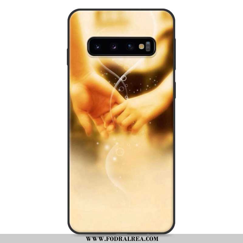 Fodral Samsung Galaxy S10 Vacker Silikon, Skal Samsung Galaxy S10 Mjuk Stjärna Vita