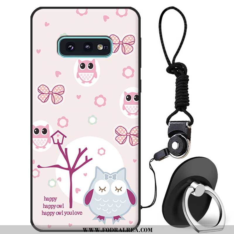 Fodral Samsung Galaxy S10e Tecknat Skal, Skal Samsung Galaxy S10e Vacker Ungdom Vita