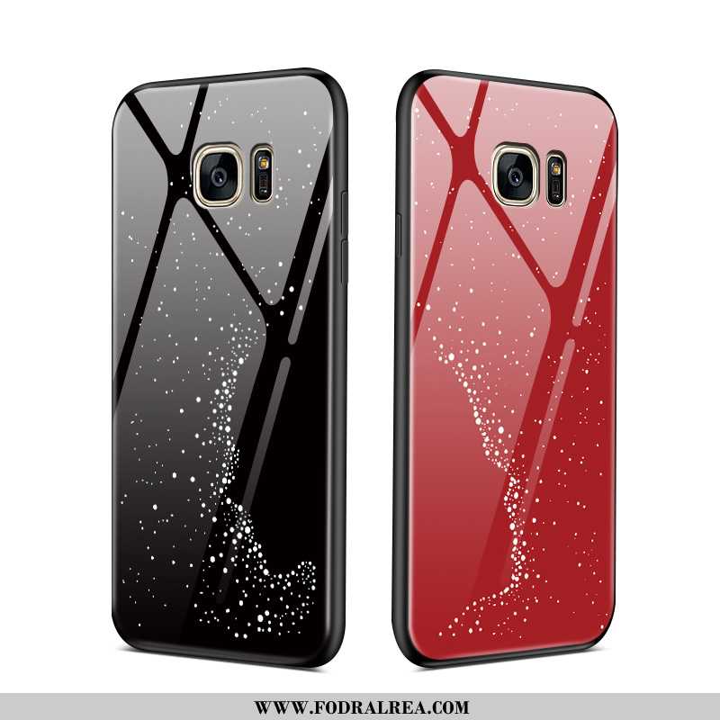 Fodral Samsung Galaxy S7 Edge Kreativa Mobil Telefon Råtta, Skal Samsung Galaxy S7 Edge Tecknat Glas