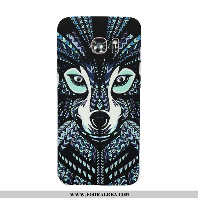 Fodral Samsung Galaxy S7 Edge Personlighet Stor Tiger, Skal Samsung Galaxy S7 Edge Kreativa Tunn Sva