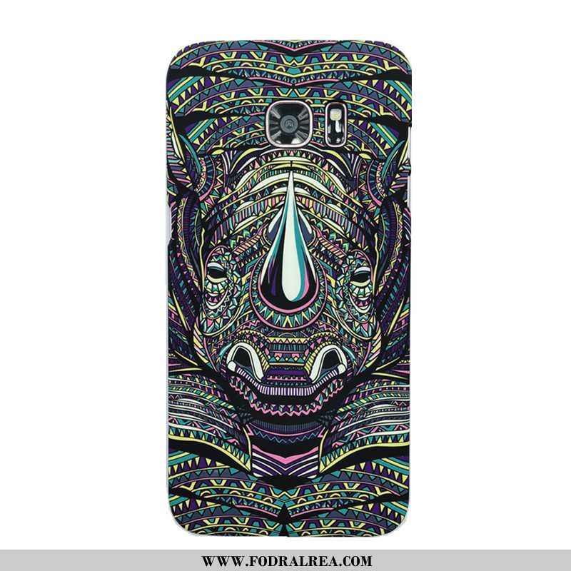 Fodral Samsung Galaxy S7 Edge Personlighet Stor Tiger, Skal Samsung Galaxy S7 Edge Kreativa Tunn Sva