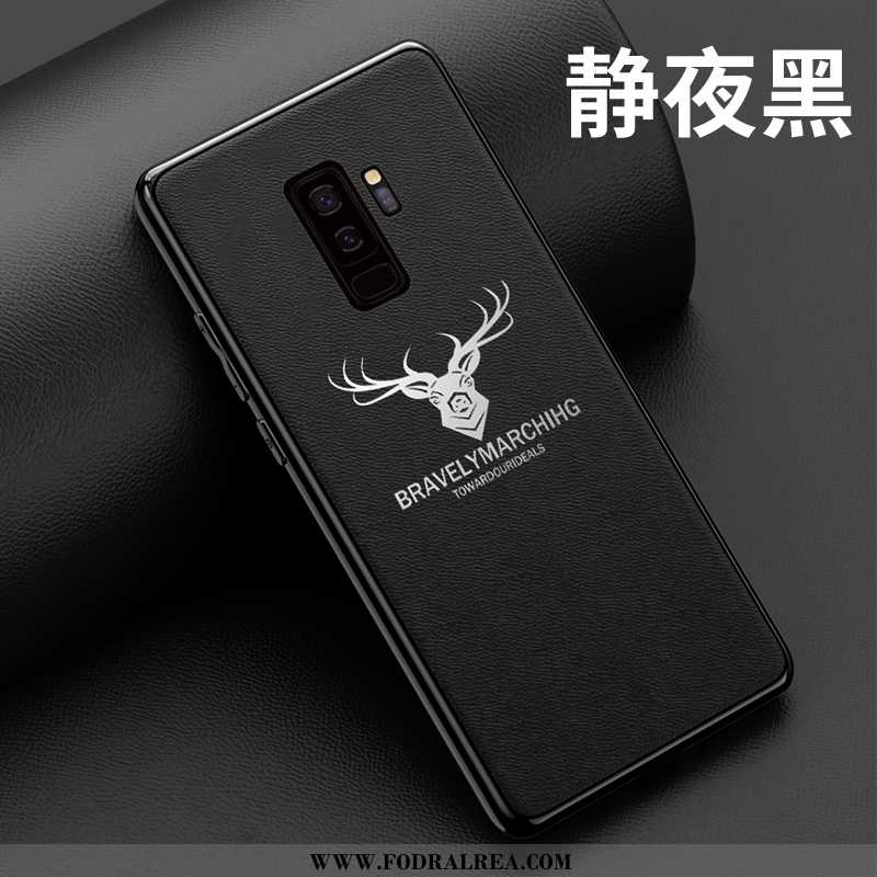 Fodral Samsung Galaxy S9+ Mode Skal Mobil Telefon, Samsung Galaxy S9+ Personlighet Svarta