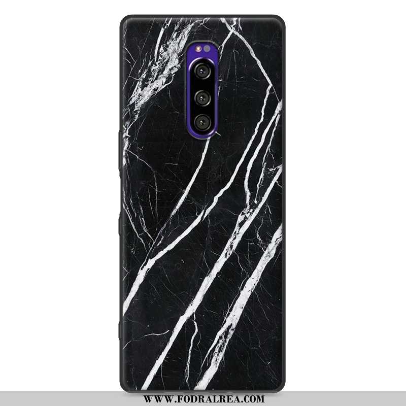 Fodral Sony Xperia 1 Silikon Stor Fodral, Skal Sony Xperia 1 Skydd Mobil Telefon Vita