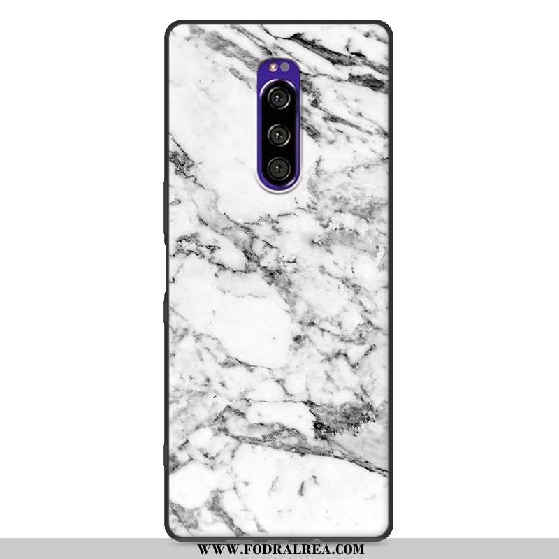 Fodral Sony Xperia 1 Silikon Stor Fodral, Skal Sony Xperia 1 Skydd Mobil Telefon Vita