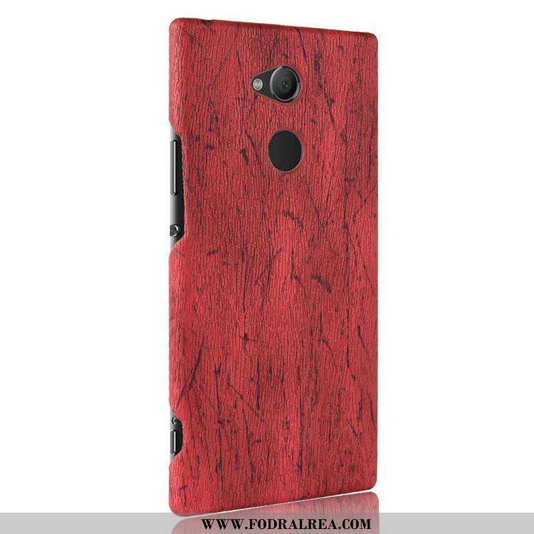 Fodral Sony Xperia L2 Mönster Slitstarkt Fodral, Skal Sony Xperia L2 Wood Skydd Brun