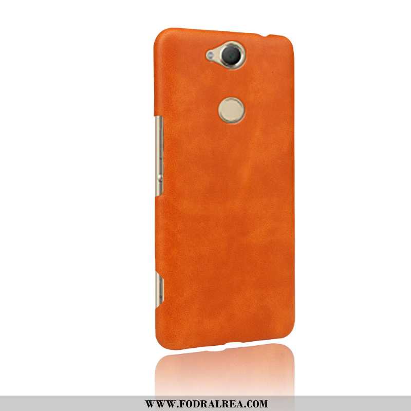 Fodral Sony Xperia Xa2 Läderfodral Skal Hård, Sony Xperia Xa2 Mobil Telefon Orange