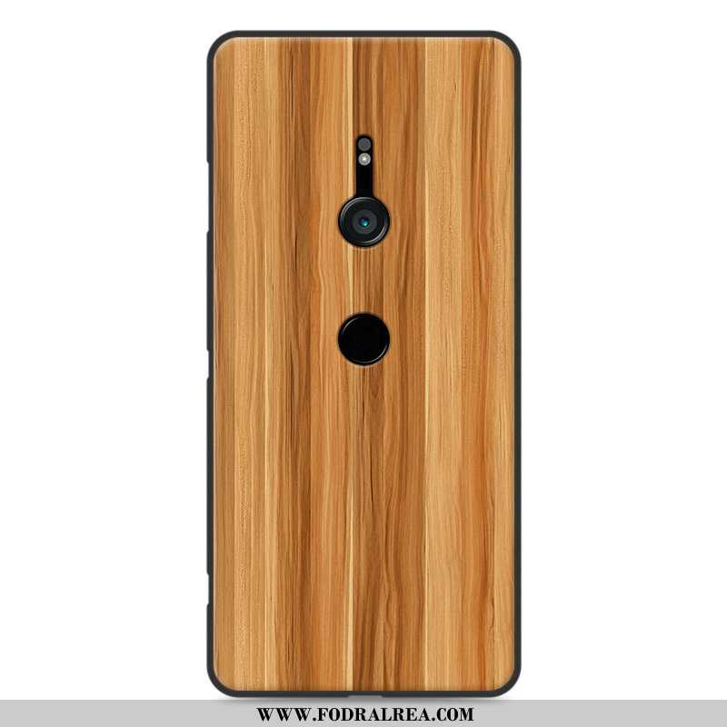 Fodral Sony Xperia Xz3 Personlighet Wood Mönster, Skal Sony Xperia Xz3 Retro Khaki