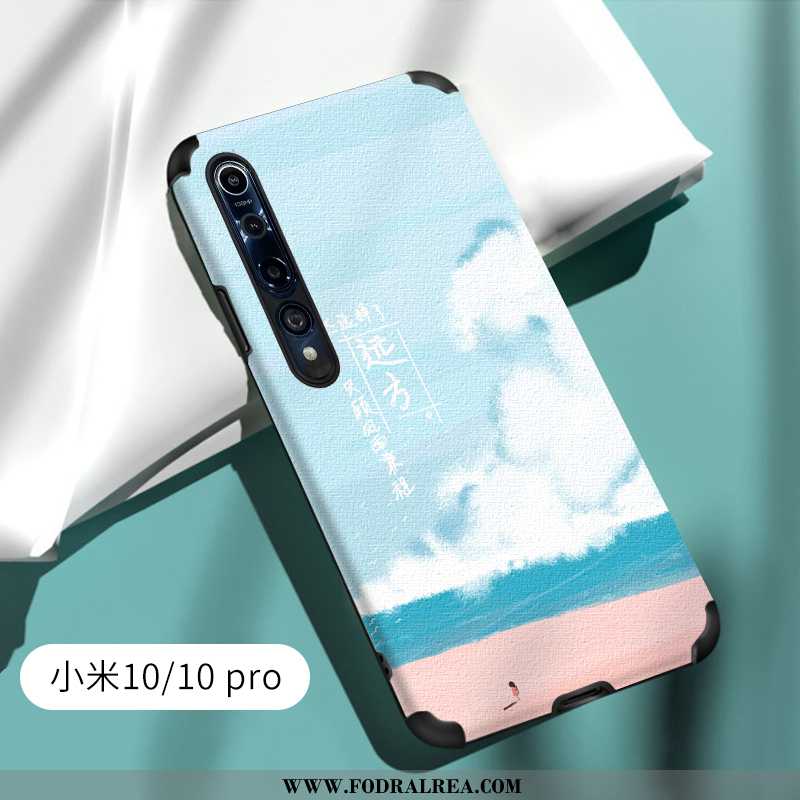 Fodral Xiaomi Mi 10 Pro Kreativa Liten Grön, Skal Xiaomi Mi 10 Pro Trend Fallskydd Grön