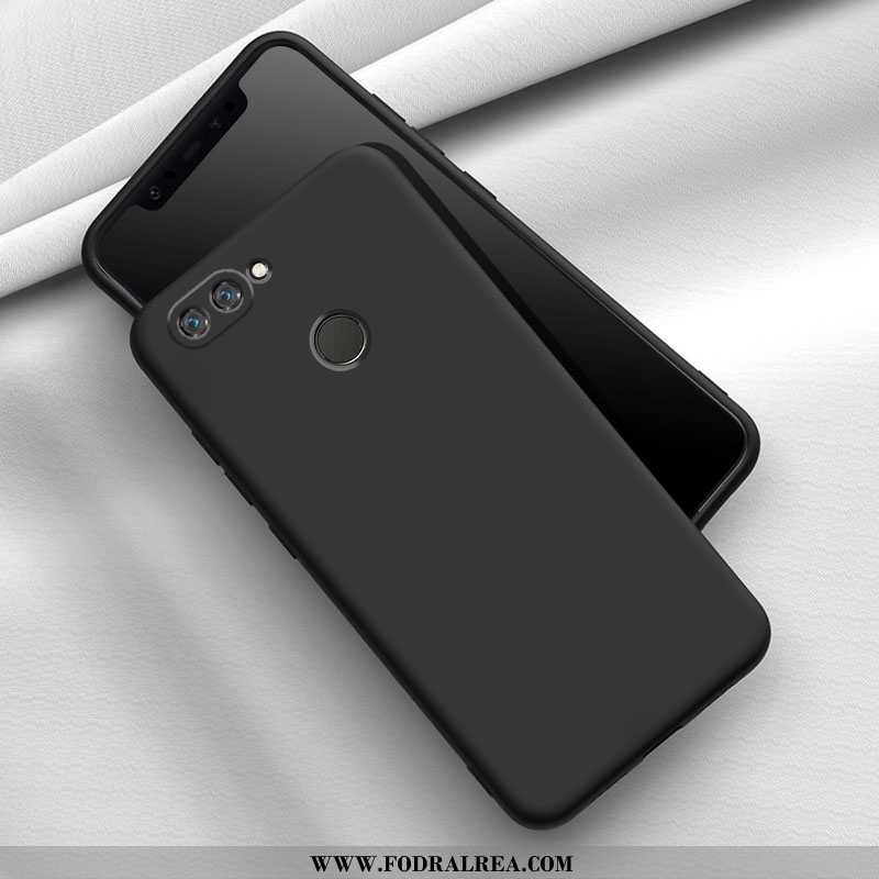 Fodral Xiaomi Mi 8 Lite Silikon Grön Nubuck, Skal Xiaomi Mi 8 Lite Skydd All Inclusive