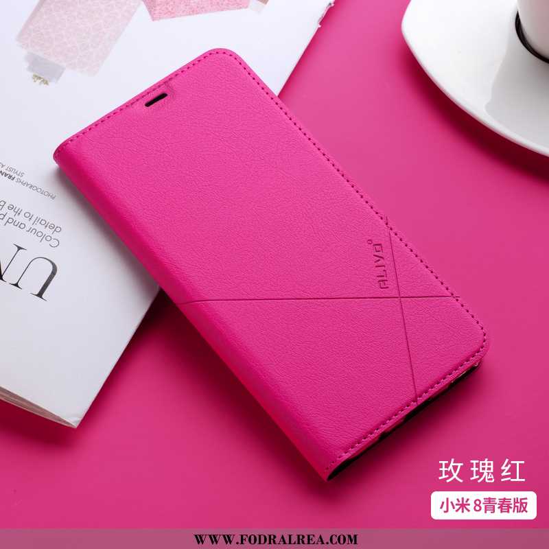 Fodral Xiaomi Mi 8 Lite Transparent All Inclusive Ungdom, Skal Xiaomi Mi 8 Lite Mjuk Skydd Rosa