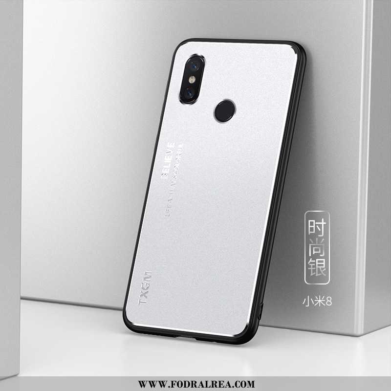 Fodral Xiaomi Mi 8 Metall Rosa Super, Skal Xiaomi Mi 8 Skydd Kreativa