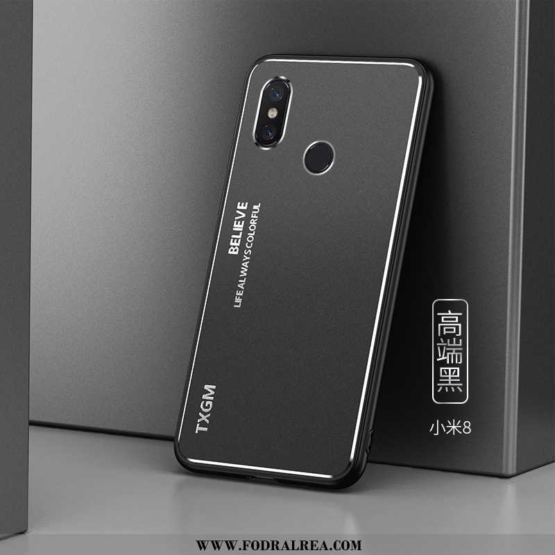 Fodral Xiaomi Mi 8 Metall Rosa Super, Skal Xiaomi Mi 8 Skydd Kreativa