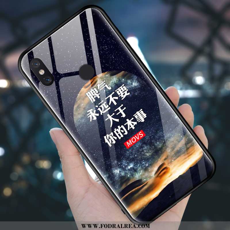 Fodral Xiaomi Mi 8 Nubuck Spegel Silikon, Skal Xiaomi Mi 8 Personlighet Fallskydd Lila