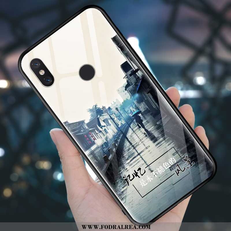 Fodral Xiaomi Mi 8 Nubuck Spegel Silikon, Skal Xiaomi Mi 8 Personlighet Fallskydd Lila