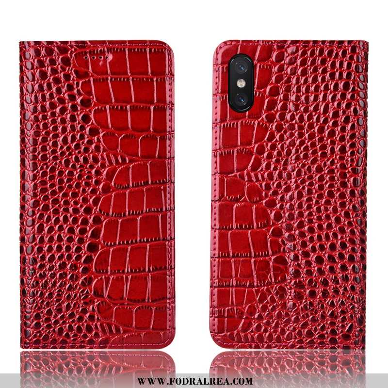 Fodral Xiaomi Mi 8 Pro Mönster Läderfodral All Inclusive, Skal Xiaomi Mi 8 Pro Skydd Bruna