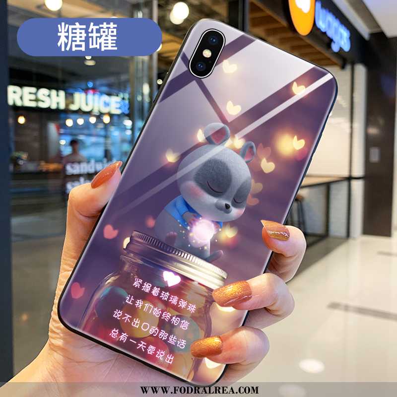 Fodral Xiaomi Mi 8 Pro Transparent Ungdom Skydd, Skal Xiaomi Mi 8 Pro Tecknat Röd