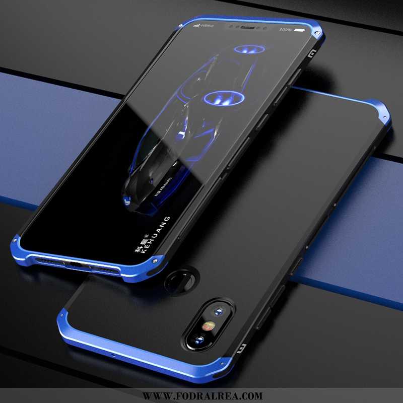 Fodral Xiaomi Mi 8 Silikonskal Fallskydd Personlighet, Skal Xiaomi Mi 8 Metall Kreativa Lila