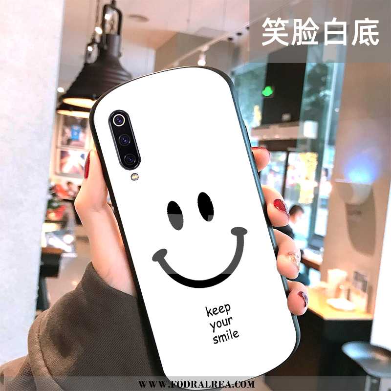 Fodral Xiaomi Mi 9 Lite Mode Tunn Polka Dot, Skal Xiaomi Mi 9 Lite Personlighet Ny Vita