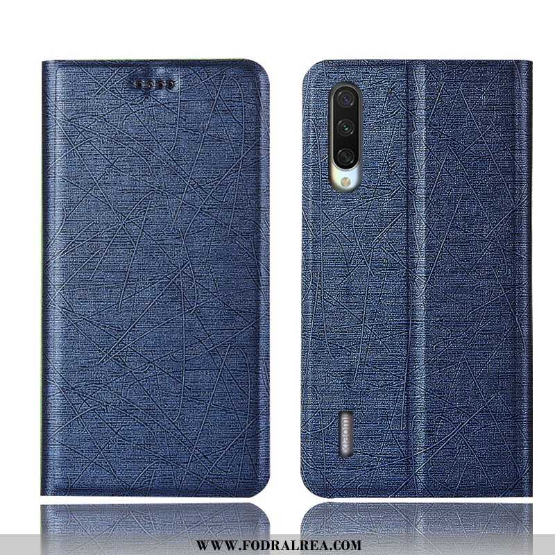 Fodral Xiaomi Mi 9 Lite Skydd Guld, Skal Xiaomi Mi 9 Lite Läderfodral Guld