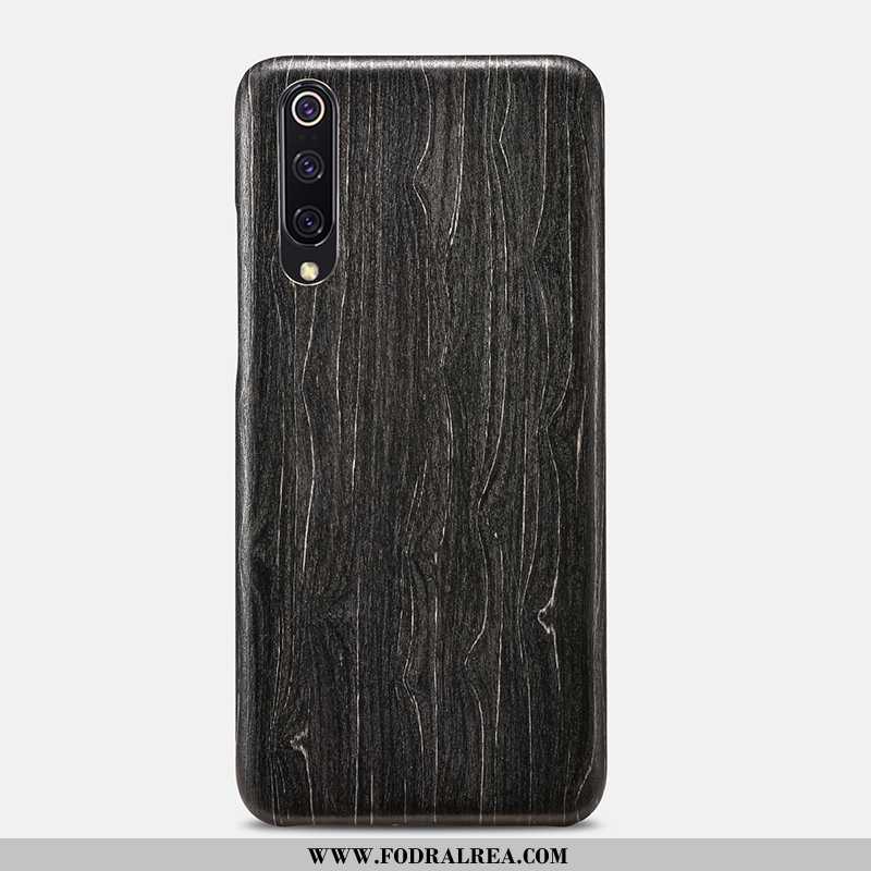 Fodral Xiaomi Mi 9 Nubuck Mönster Kvalitet, Skal Xiaomi Mi 9 Hängsmycken Brun