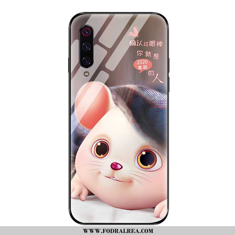 Fodral Xiaomi Mi 9 Personlighet Ljus Trend, Skal Xiaomi Mi 9 Kreativa Liten Bruna