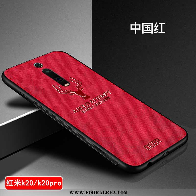 Fodral Xiaomi Mi 9t Kreativa Ny Net Red, Skal Xiaomi Mi 9t Mönster Par Röd