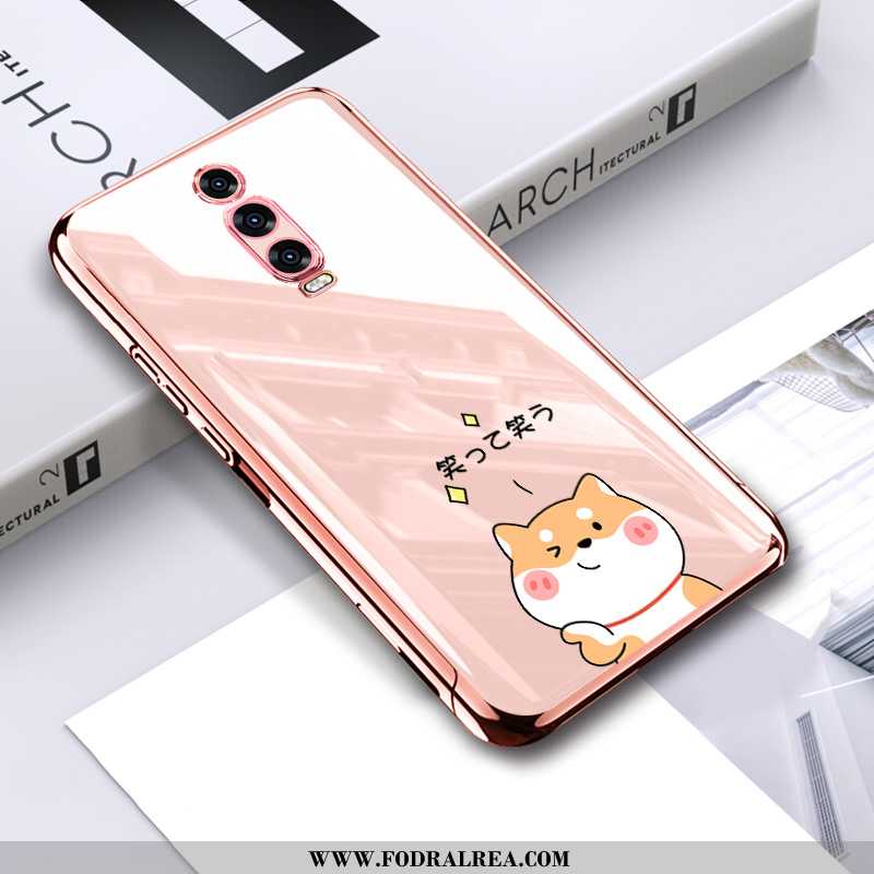 Fodral Xiaomi Mi 9t Mjuk Skydd Fallskydd, Skal Xiaomi Mi 9t Silikon Personlighet Rosa