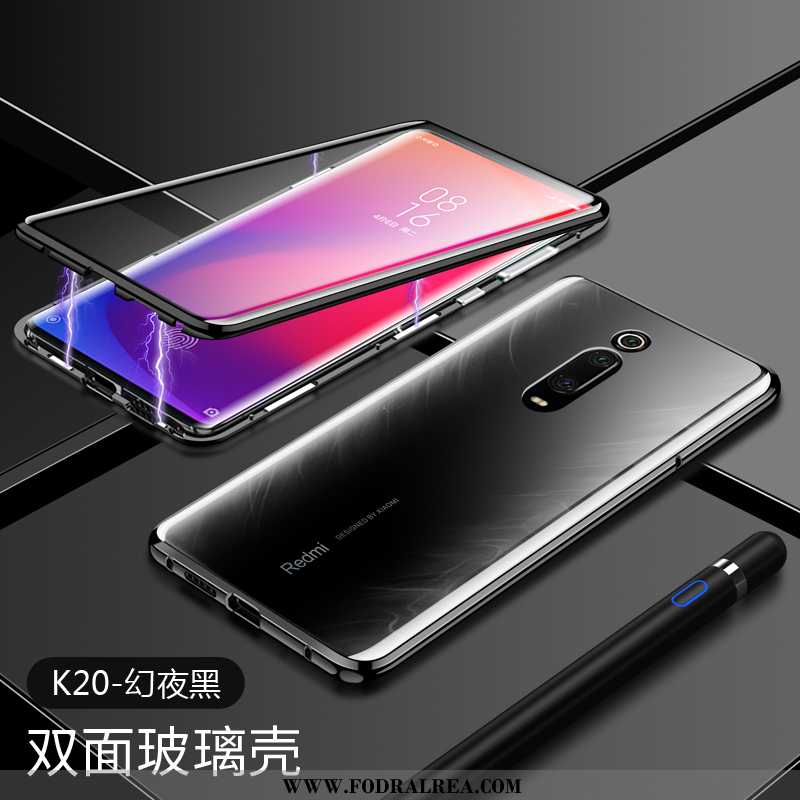 Fodral Xiaomi Mi 9t Personlighet Röd Glas, Skal Xiaomi Mi 9t Trend Mobil Telefon