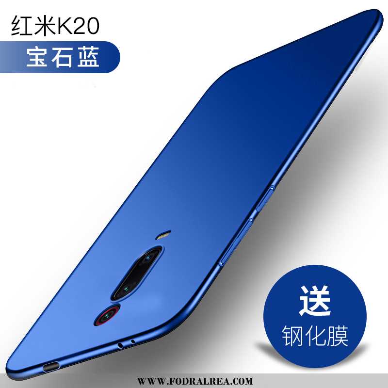 Fodral Xiaomi Mi 9t Personlighet Trend Skal, Skal Xiaomi Mi 9t Kreativa Nubuck Blå