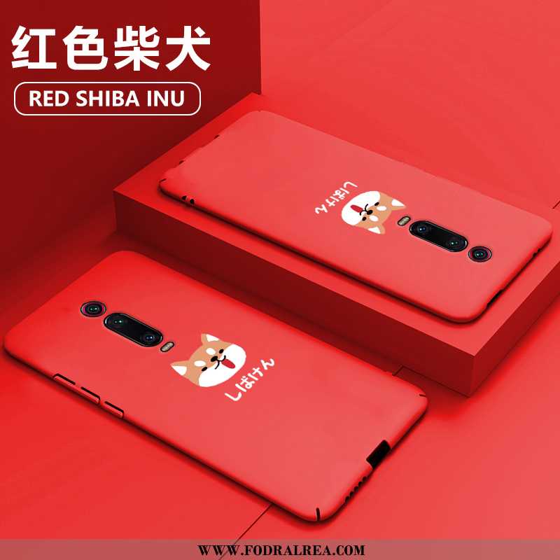 Fodral Xiaomi Mi 9t Tunn Net Red Röd, Skal Xiaomi Mi 9t Skydd Kreativa Gul