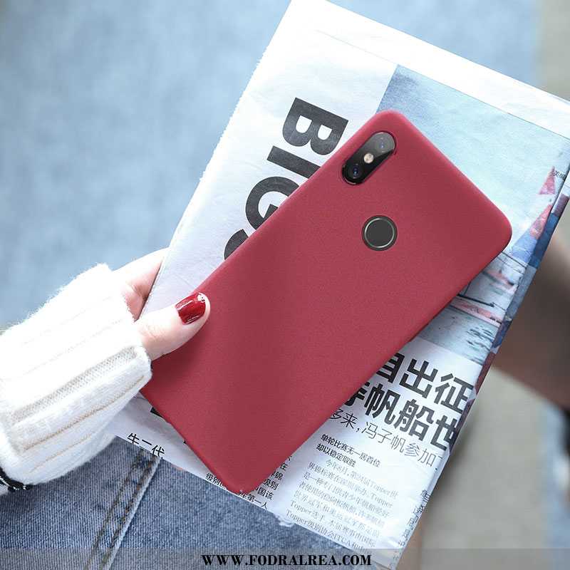 Fodral Xiaomi Mi A2 Skydd Par Fodral, Skal Xiaomi Mi A2 Nubuck Trend Blå