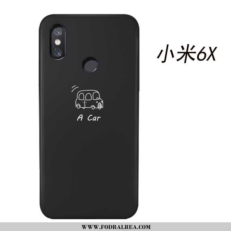 Fodral Xiaomi Mi A2 Trend Mönster Fallskydd, Skal Xiaomi Mi A2 Kreativa Svarta