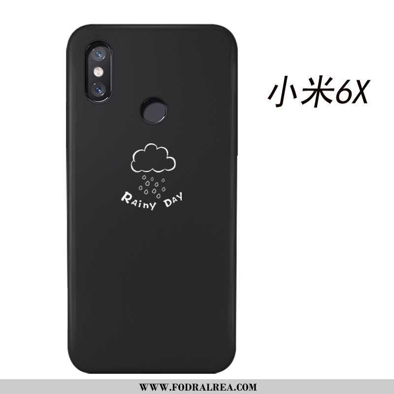 Fodral Xiaomi Mi A2 Trend Mönster Fallskydd, Skal Xiaomi Mi A2 Kreativa Svarta